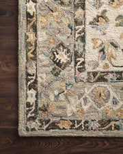 Beatty Rug in Grey & Ivory by Loloi II
