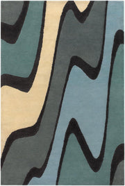 Bense Collection Hand-Tufted Area Rug, Wave
