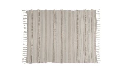 product image for Knitted Air Blanket in Dune White design by Lorena Canals 56