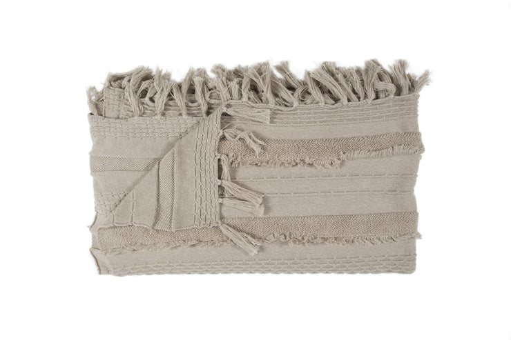 Knitted Air Blanket in Dune White design by Lorena Canals
