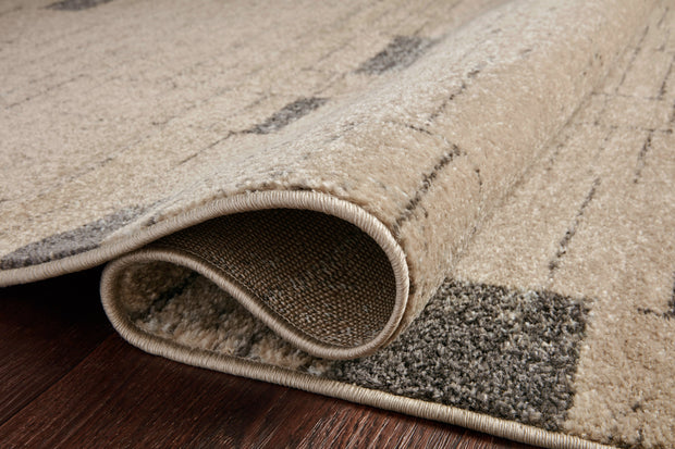 Bowery Rug in Slate / Taupe by Loloi II