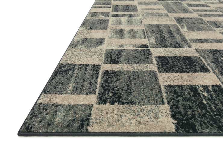 Bowery Rug in Storm / Sand by Loloi II
