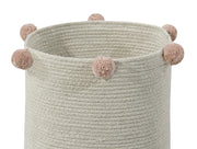 Bubbly Basket in Natural & Nude design by Lorena Canals