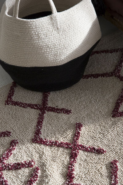 product image for Zoco Basket in Black & Natural design by Lorena Canals 62