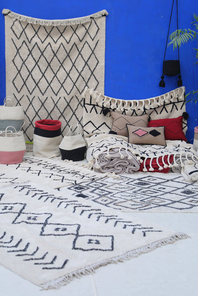 product image for Zoco Basket in Black & Natural design by Lorena Canals 56