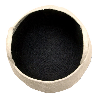 product image for Zoco Basket in Black & Natural design by Lorena Canals 3