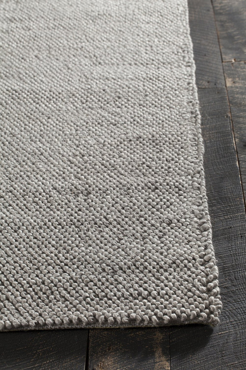 media image for Burton Collection Hand-Woven Area Rug in Grey 215