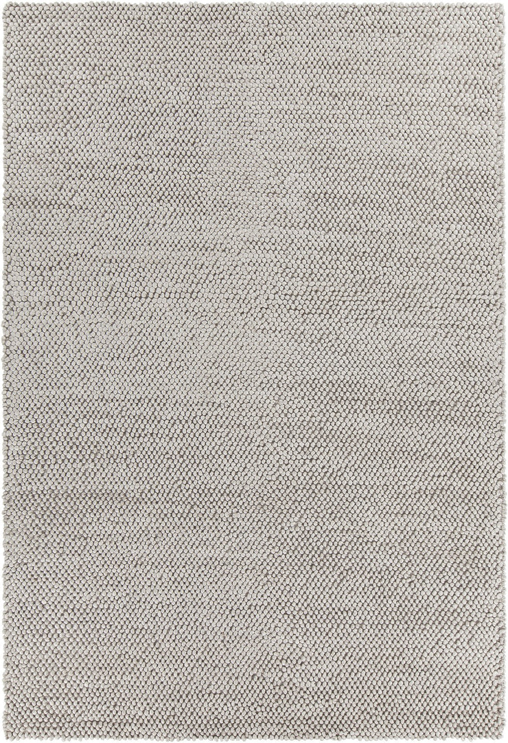 Burton Collection Hand-Woven Area Rug in Grey