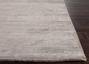 Basis Collection Wool and Art Silk Area Rug in Medium Grey design by Jaipur
