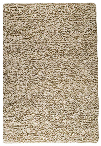 product image of Berber Collection Hand Woven Wool Shag Area Rug in White design by Mat the Basics 524