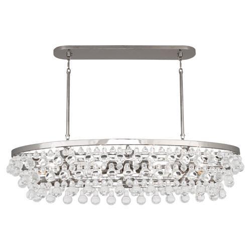 media image for Bling Collection Oval Chandelier design by Robert Abbey 217