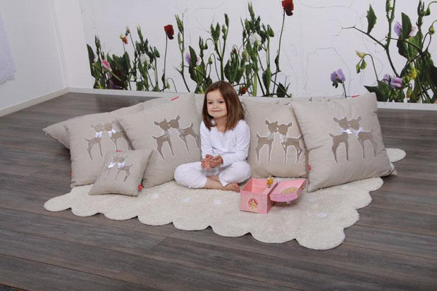 Biscuit Rug in Beige design by Lorena Canals