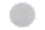 Bubbly Rug in Light Grey design by Lorena Canals