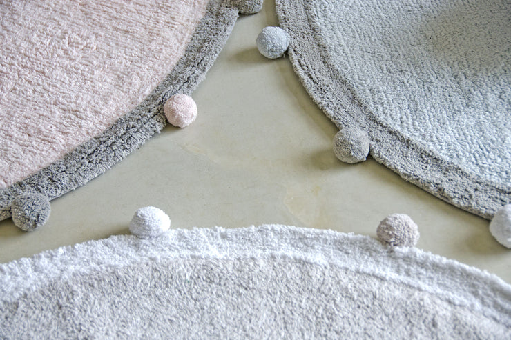 Bubbly Rug in Light Grey design by Lorena Canals
