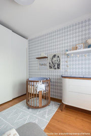 Hippy Rug in Soft Blue design by Lorena Canals