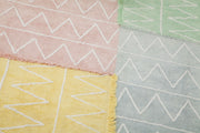 Hippy Rug in Mint design by Lorena Canals