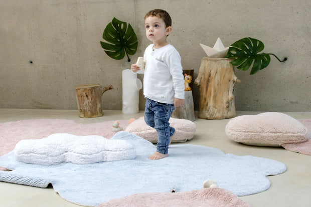 Puffy Dream Rug in Blue design by Lorena Canals