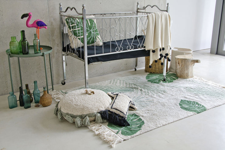 Tropical Green Rug design by Lorena Canals