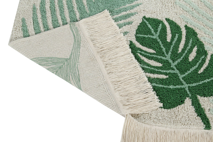 Tropical Green Rug design by Lorena Canals