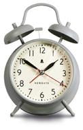 Covent Garden Alarm Clock - Overcoat Grey design by Newgate