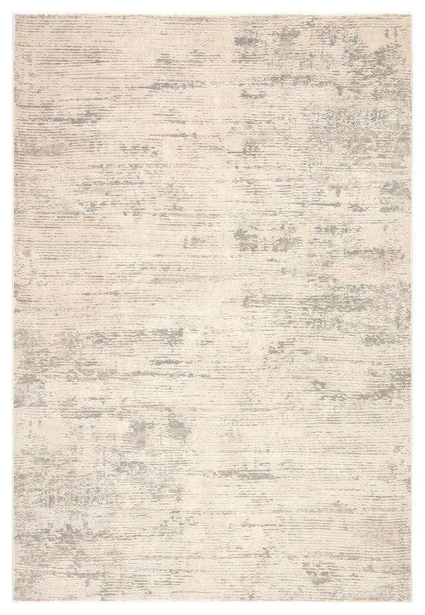 Paxton Abstract Gray & Ivory Area Rug