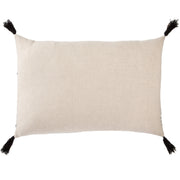 Fala Cream & Black Geometric Throw Pillow