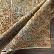 Colaba COA-2003 Hand Knotted Rug in Wheat & Taupe by Surya