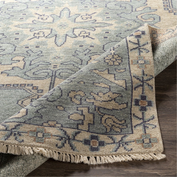 Cappadocia CPP-5031 Hand Knotted Rug in Sage & Cream by Surya