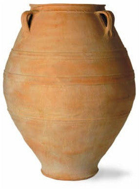 Cretan Oil Jar in Terracotta Finish design by Capital Garden Products