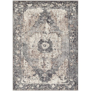 Chelsea CSA-2304 Rug in Charcoal & Ivory by Surya