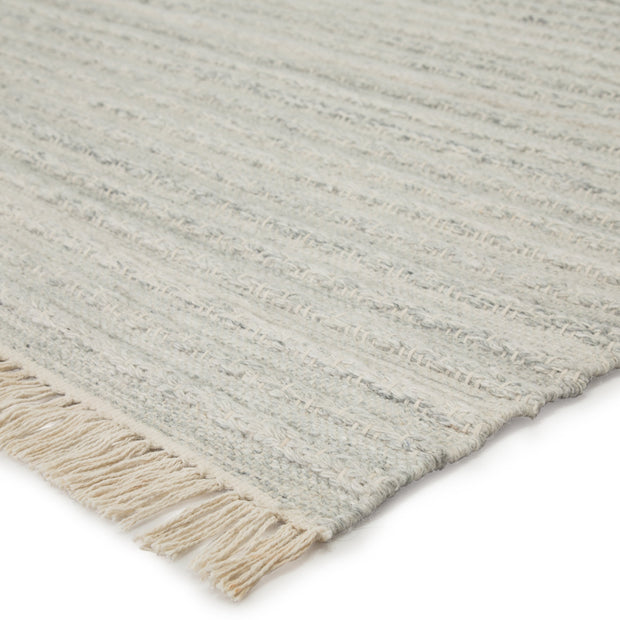 Torre Indoor/ Outdoor Solid Light Gray/ Cream Rug by Jaipur Living