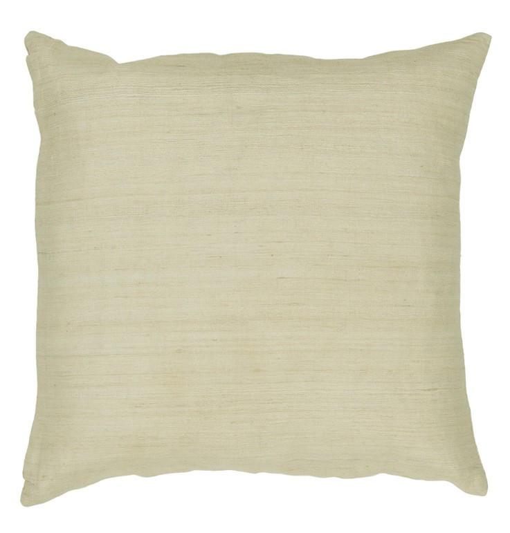 media image for Handmade Contemporary Pillow, Beige 289