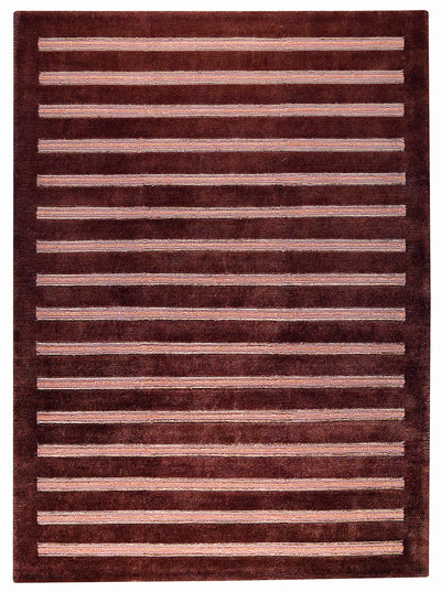 product image of Chicago Collection Wool and Viscose Area Rug in Brown design by Mat the Basics 528