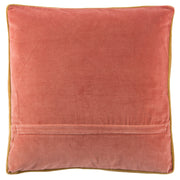 Bryn Solid Pink & Gold Pillow