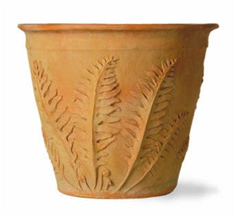 Fern Planter in Terracotta Finish design by Capital Garden Products