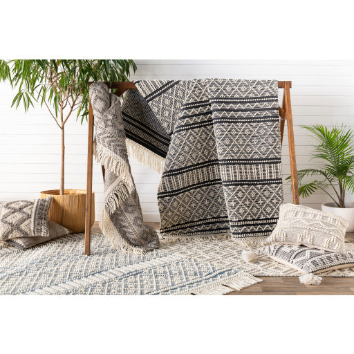 Faroe Wool Cream Pillow Styleshot Image