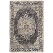 Festival FVL-1009 Hand Knotted Rug in Charcoal & Medium Grey by Surya