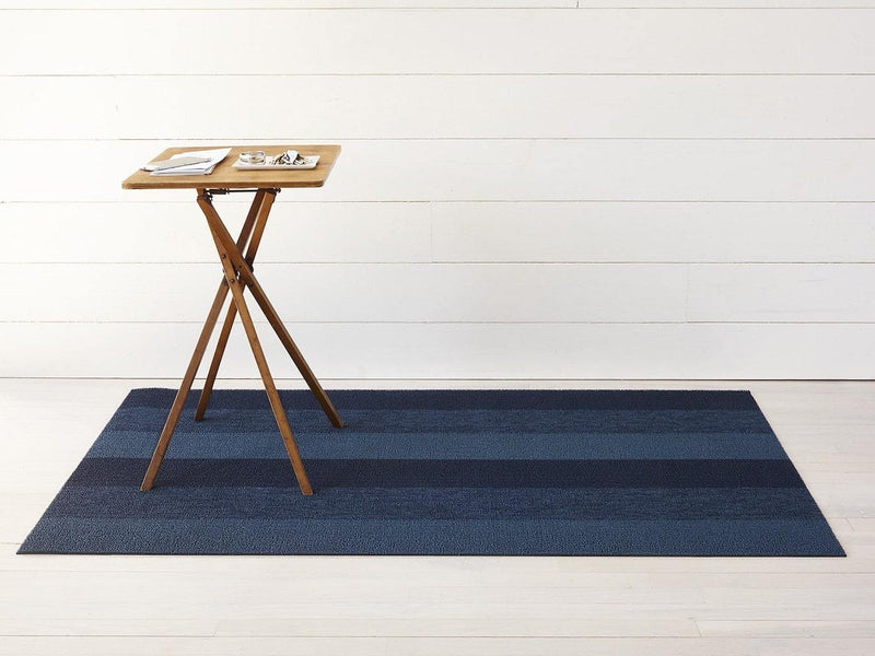 media image for Marbled Stripe Shag Mat by Chilewich 249