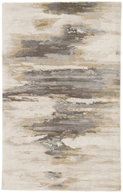 Ryenn Abstract Rug in Bungee Cord & Tidal Foam design by Jaipur Living