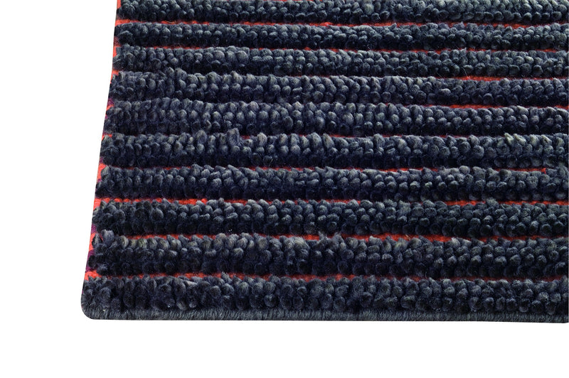media image for Goa Collection New Zealand Wool Area Rug in Grey design by Mat the Basics 218