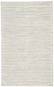 Canterbury Natural Stripe White & Blue Area Rug design by Jaipur