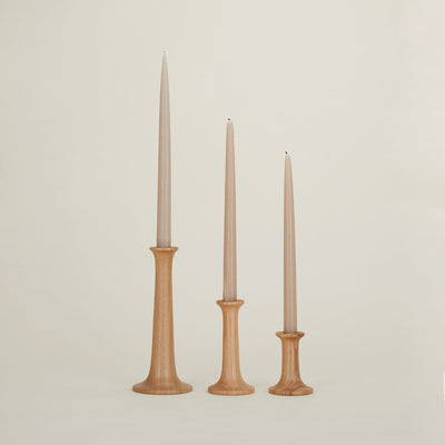 product image for Simple Oak & Maple Candle Holders in Various Sizes by Hawkins New York 41