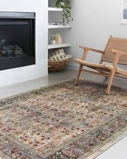 Isadora Rug in Sand & Steel by Loloi II
