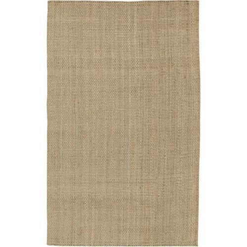 Jute Woven Collection Area Rug in Brown