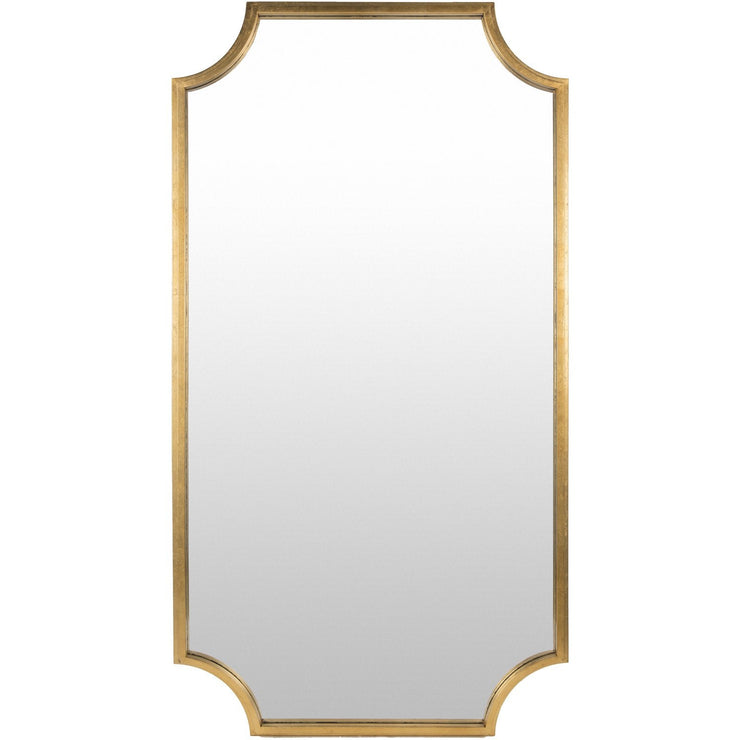 Joslyn JSL-003 Rectangular Mirror in Gold by Surya