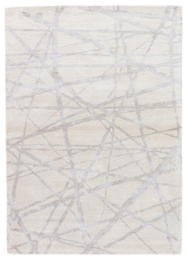 Etho Rug in Parchment & Chateau Gray design by Nikki Chu for Jaipur Living