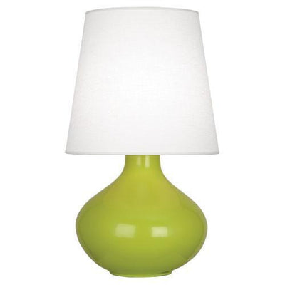 product image for June Table Lamp (Multiple Colors) with Oyster Linen Shade design by Robert Abbey 35