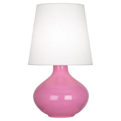 product image for June Table Lamp Multiple Colors With Oyster Linen Shade Design By Robert Abbey 1 39