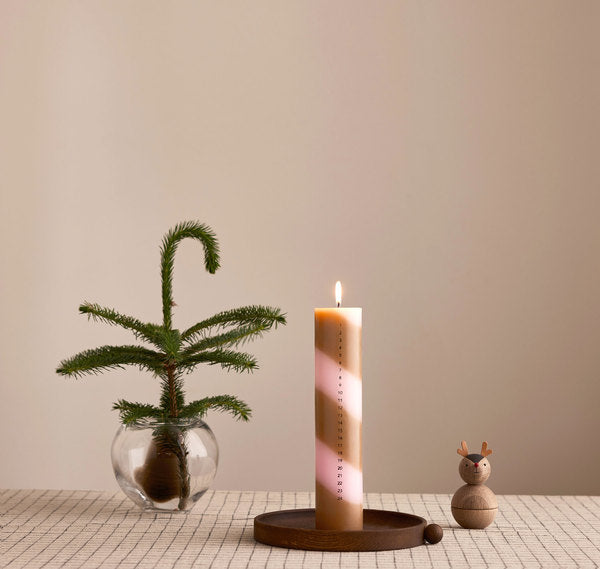 media image for Christmas Calendar Candle in Lavender 4 261