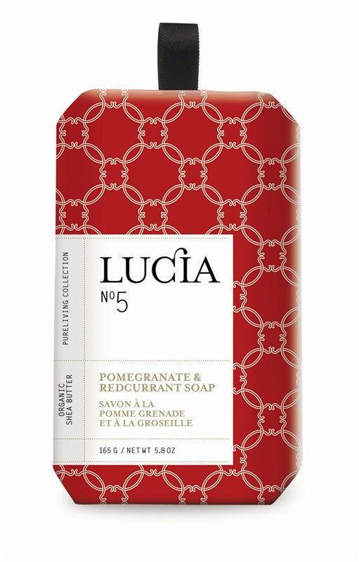 Lucia Pomegranate & Redcurrant Soap design by Lucia
